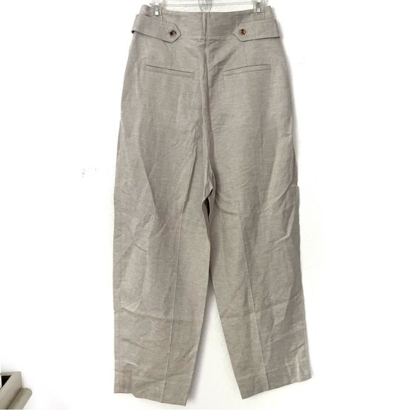 NWT Toteme Ivory Double Pleated Trouser Pants - 38 /‎ 8 - Picture 2 of 9